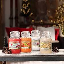 YANKEE CANDLE Cerises sur Neige - Bougie Parfumée Rouge