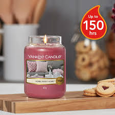 Bougie Jarre Parfumée Yankee Candle - Doux Foyer Grande Taille